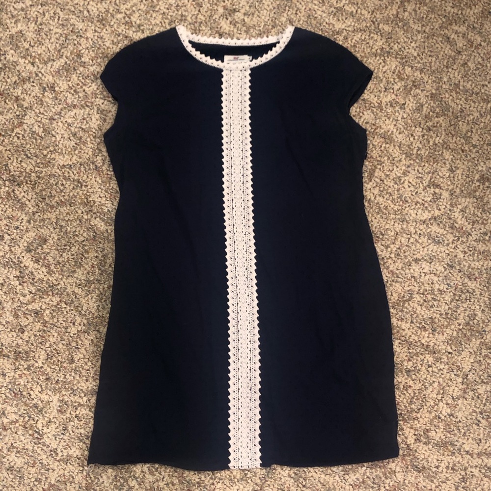 Navy Vineyard Vines Dress